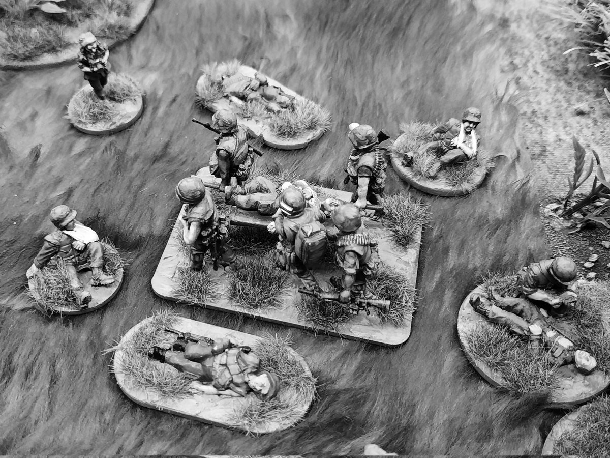 LegionsLittle's tweet photo. Awesome game today down at my local club, Vietnam in 28mm. Epic. #Vietnamwar #28mmminiatures #Wargaming #wargames #modernwargaming #boltaction https://t.co/qhiRNeyODM