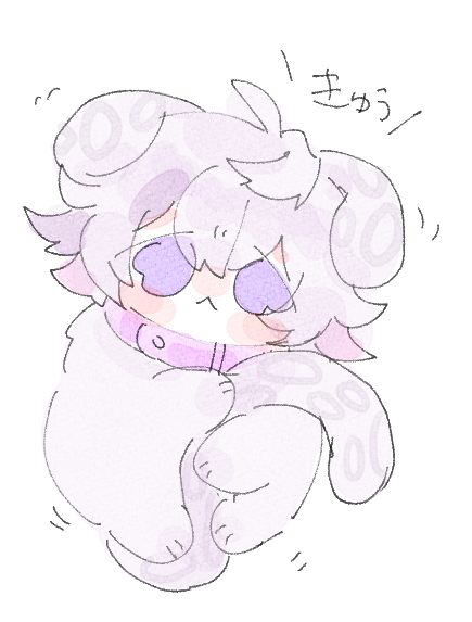 お触り禁止もふ 