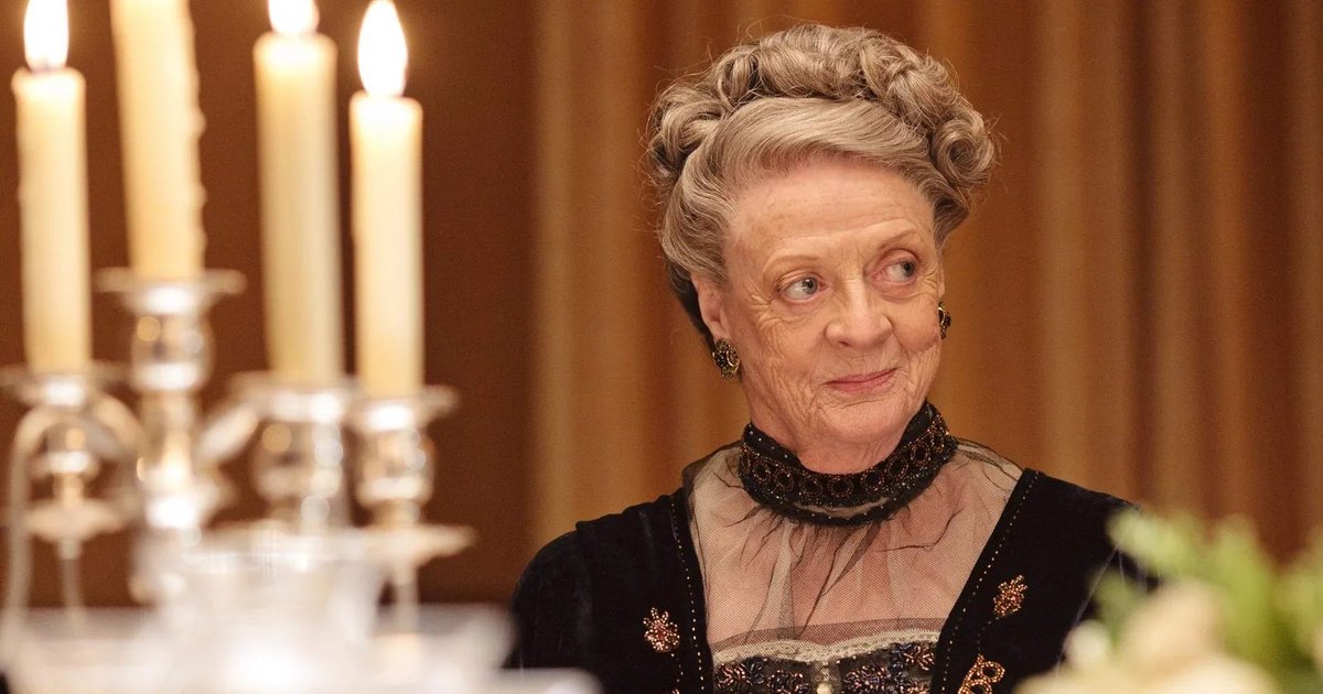 PopBase's tweet photo. Happy 87th birthday to the outstanding Maggie Smith. https://t.co/QvXmJAMQwB