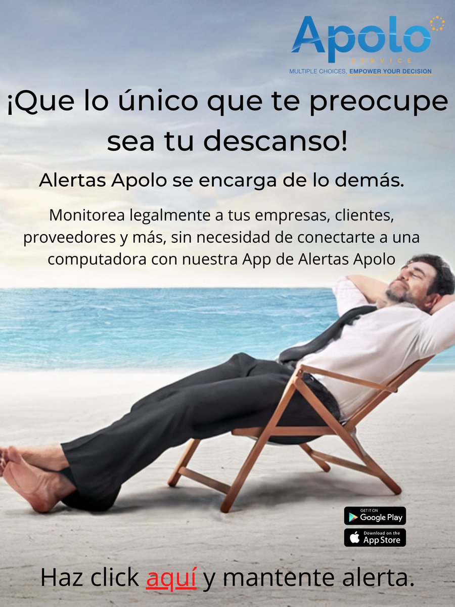 ApoloServiceMX's tweet image. ¡Que lo único que te preocupe sea tu descanso!
Entra a apoloservice.com/alertasapolo