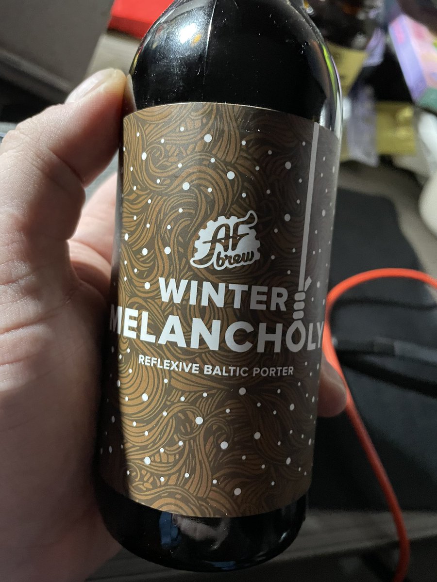 wornnerves's tweet photo. Реально подходит под конец года #afbrew https://t.co/J3kM6nzTzY