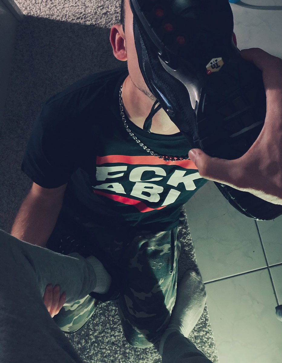 After a long day of walking, they smell much better.