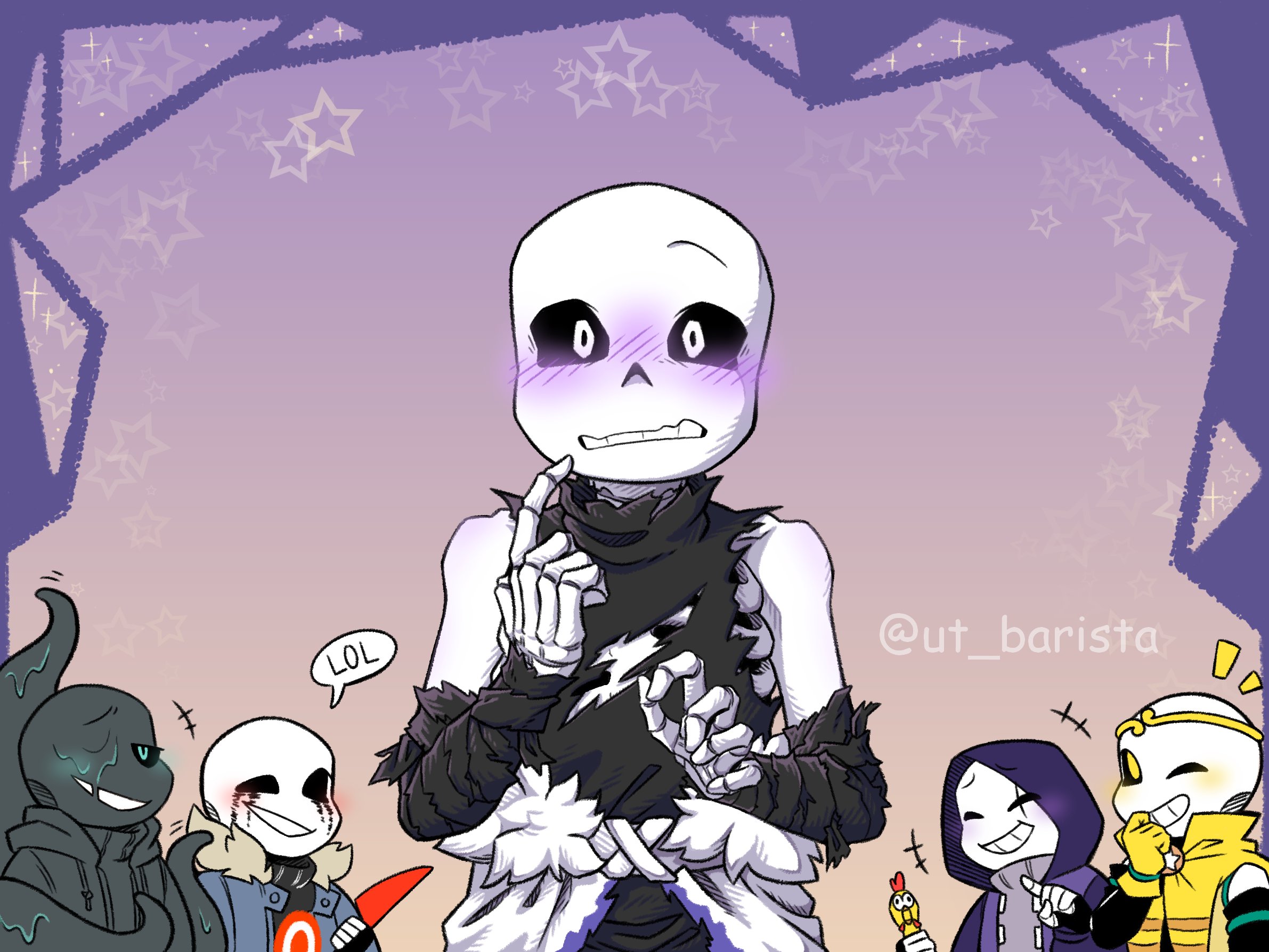 Lucariokm on X: My before and after edits for @Roxanne97801020 's Cross  outfit. Happy belated birthday Cross and Jael.~ Keep up the great work~  #sansdoll @sansdoll @jaelarteo #undertale #sans #cross #xtale #Inktober2019  #