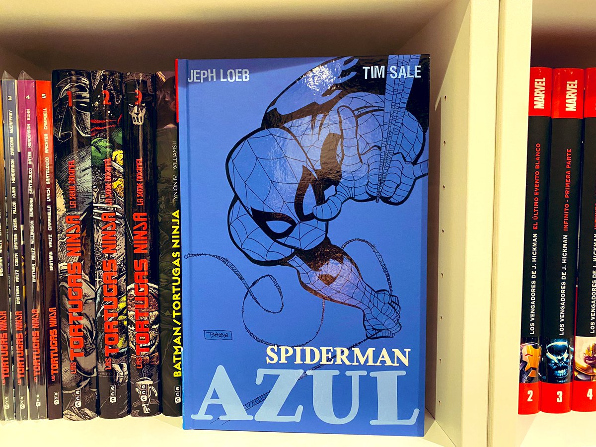 okiser1984's tweet photo. No puedo acabar el año sin haberme leído esto!!! Así que vamos a solucionarlo esta tarde 🕸 #SpiderMan #SpidermanAzul https://t.co/NcZkExwtqY