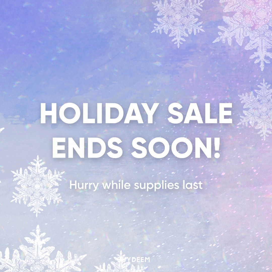 BuydeemGlobal's tweet photo. Act fast because our Holiday Sale is ending soon ❄️

Stock up on Buydeem products during our amazing holiday savings event!

Stock up while supplies lasts - - https://t.co/NtrGpzYcpH #Buydeem #holidaysales #kitchenessentials #holidayshopping https://t.co/m5J8TsALsg