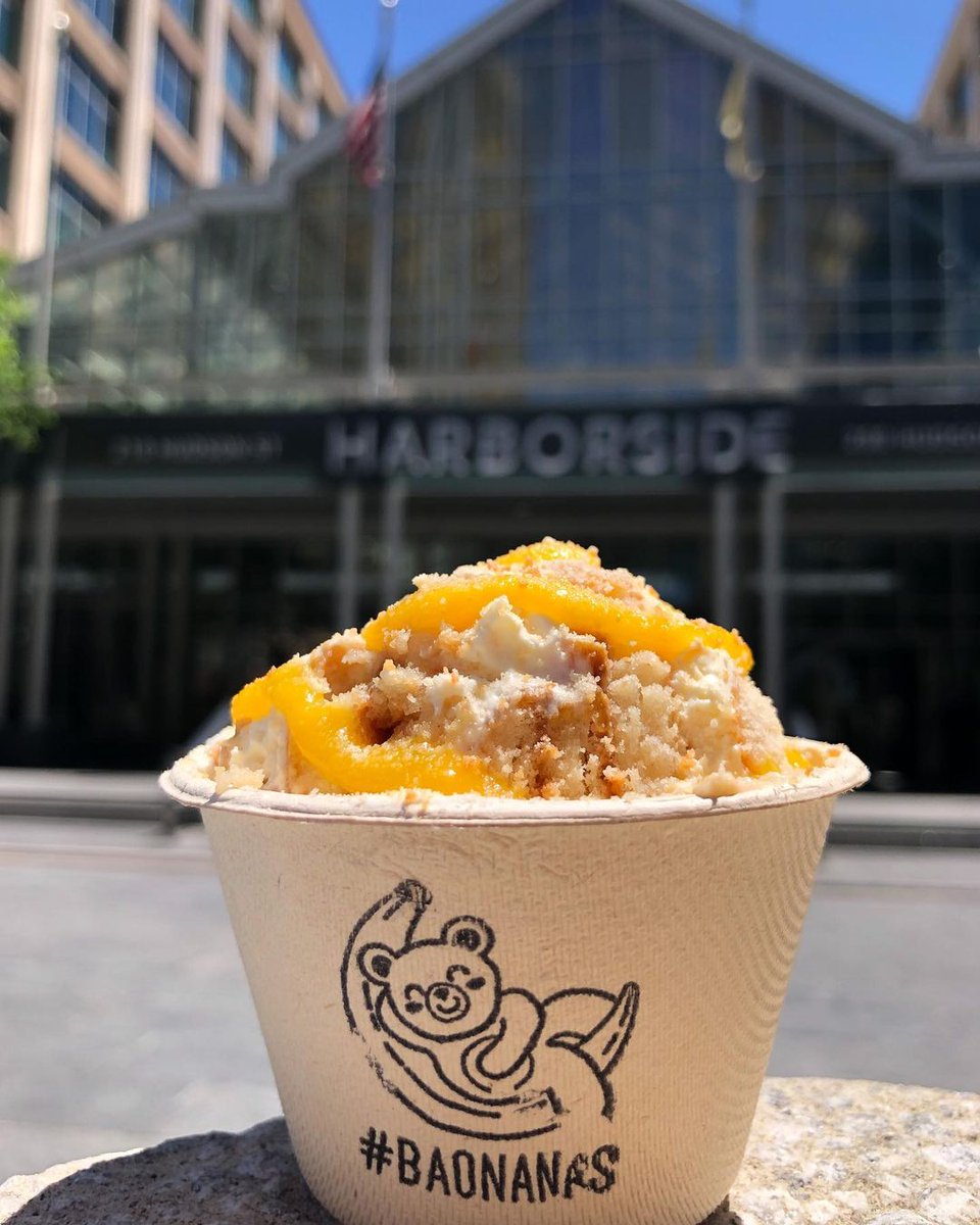 Going bananas over <a href="/baonanas/">#Baonanas</a>! Stop by their District Kitchen location at #HarborsideJC and treat yourself to something this week. 🍌🥄