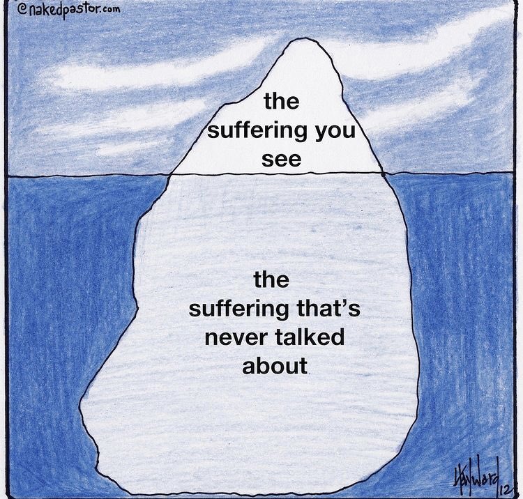 ahmedhankir's tweet photo. I understand why many don't feel comfortable talking honestly &amp; openly about our suffering

Even when we do, we can minimise &amp; conceal because we don't want to be 'burdensome'

Remember

There are battles people are fighting we have no idea about

So let's be kind to one another https://t.co/7OooE321fZ