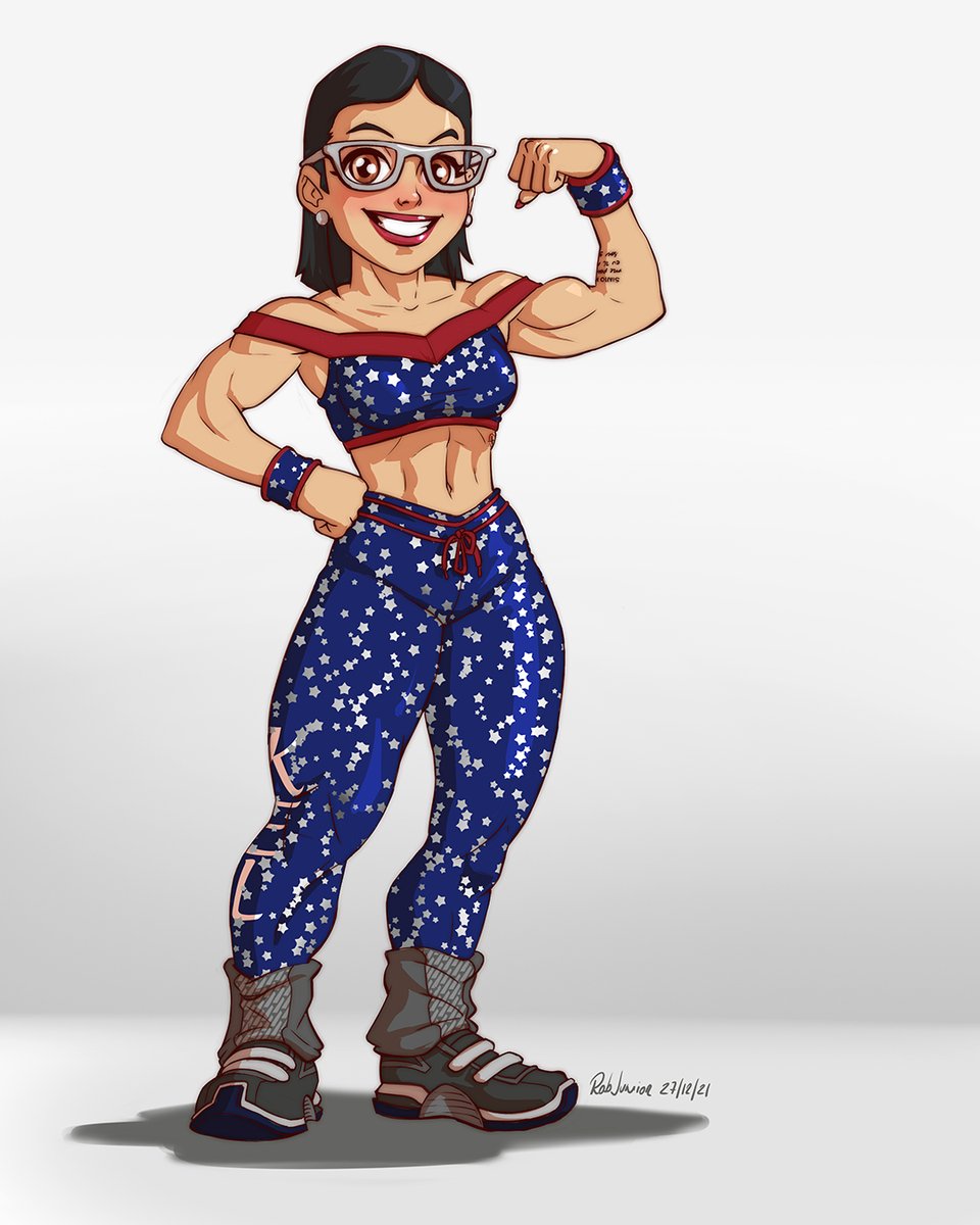 RobJuniorArt's tweet photo. Brabinha rs #character #concept #commissionsopen #commissions #digitalart #crossfit #fitness #gym #workout #fit #fitnessmotivation #training #bodybuilding #motivation #sport #fitfam #personaltrainer #gymlife #lifestyle #muscle #wod #health #weightlifting #gymmotivation https://t.co/ddn1Ya1IV4