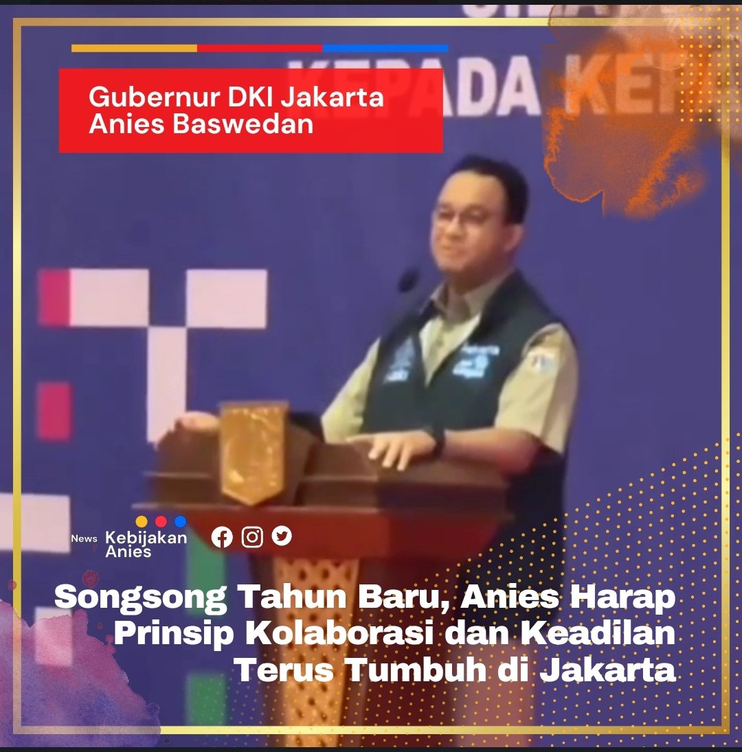 Dalam kesempatan ini, Gubernur Anies mengingatkan, seluruh jajarannya untuk terus memegang prinsip keadilan, dan kolaborasi, dalam menuntaskan RPJMD 2017-2022.