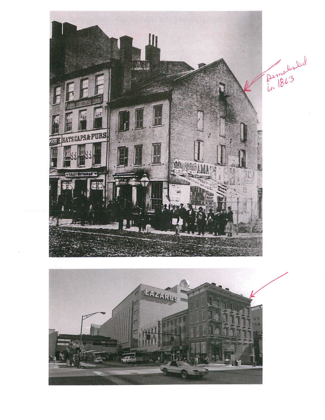 heartlandbank's tweet photo. Did you know that Heartland's branch building is the oldest building on #CapitolSquare in downtown #Columbus? As we close out 2021, we look back on the inspiring images of our past, while knowing they shaped our present, and are thankful they’ll last for our future! https://t.co/91WA26sDTU