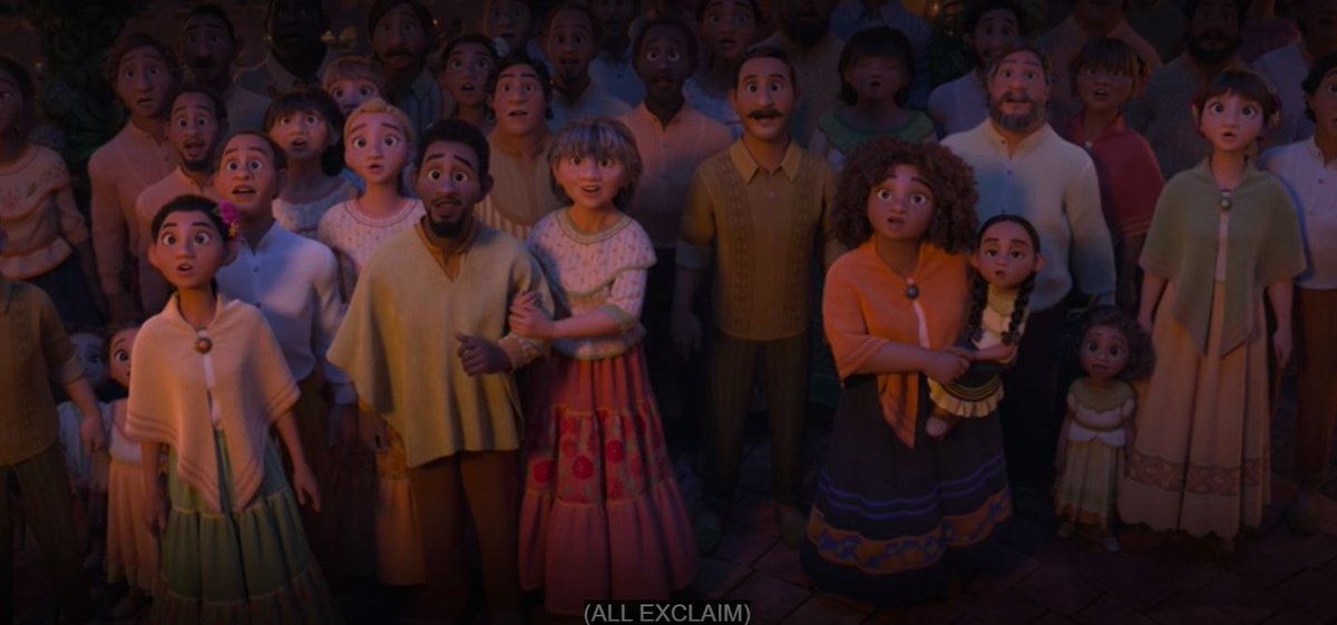 Debido a que muchas personas están obstinadas a decir que #Encanto no tiene nada que ver sobre nuestra cultura y que es solo "un reflejo", pues dejaré varias muestras sobre la destreza del estudio de campo que hay en esta película. 

Abro hilo con varios ejemplos 🧵🇨🇴