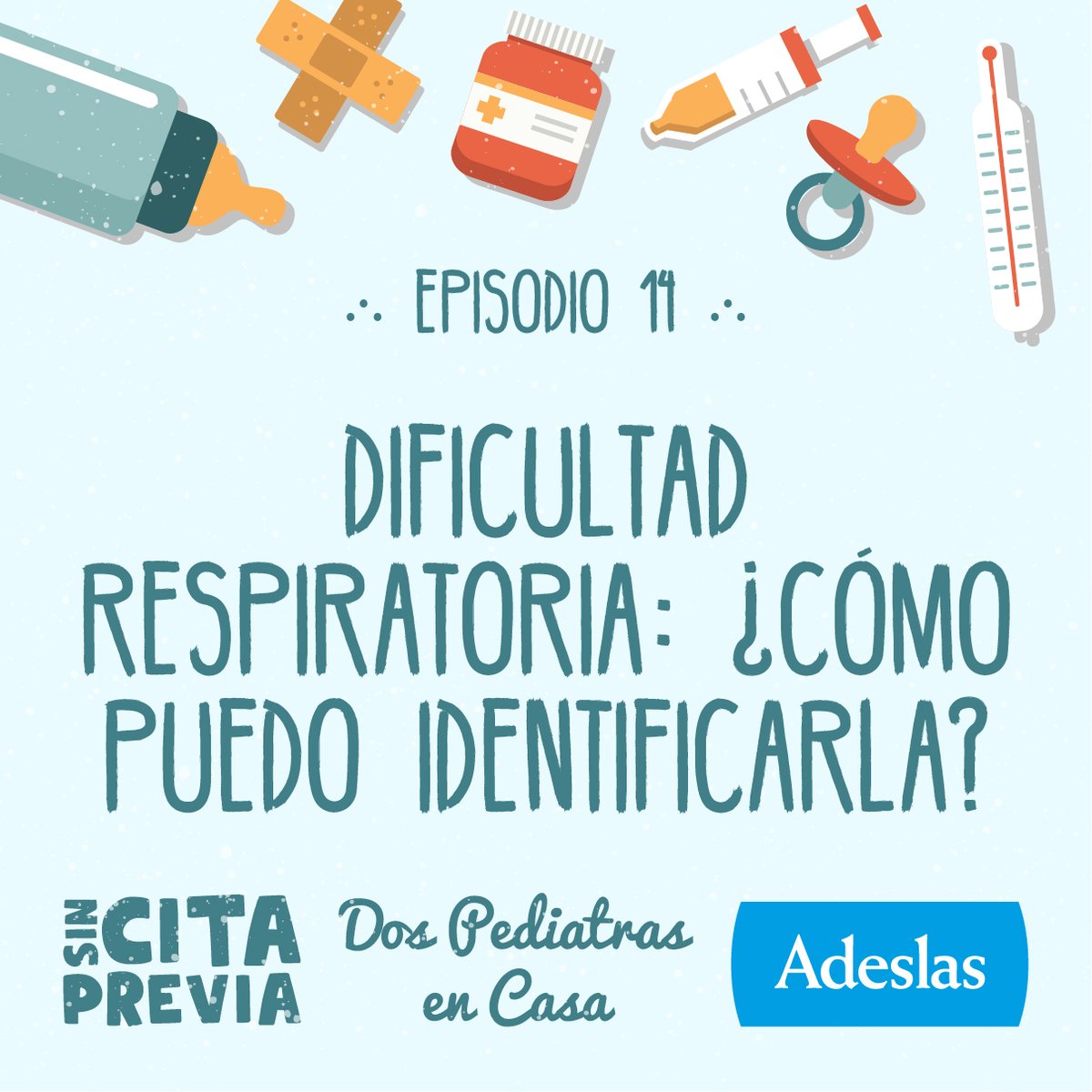 2PediatrasNCasa's tweet image. ¿Qué debo hacer si mi hijo tiene dificultad respiratoria? ¿Cuándo debo ir a Urgencias? Descúbrelo en este episodio de Sin Cita Previa 👇👇
🎙Spotify: spoti.fi/3F4HzD7
🎙Apple: apple.co/39XnJuZ
🎙Spreaker: bit.ly/3kTWBDH
🎙iVoox: bit.ly/3m9fsKl
