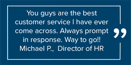 ChoiceScreening's tweet photo. "You guys are the best customer service I have ever come across. Always prompt in response. Way to go!!"  Michael P. Director of HR

https://t.co/O2HoAFHD8e 

#Testimonial #WhoYouPartnerWithMatters #ChoiceScreening #BackgroundChecks https://t.co/84O5apsuSy