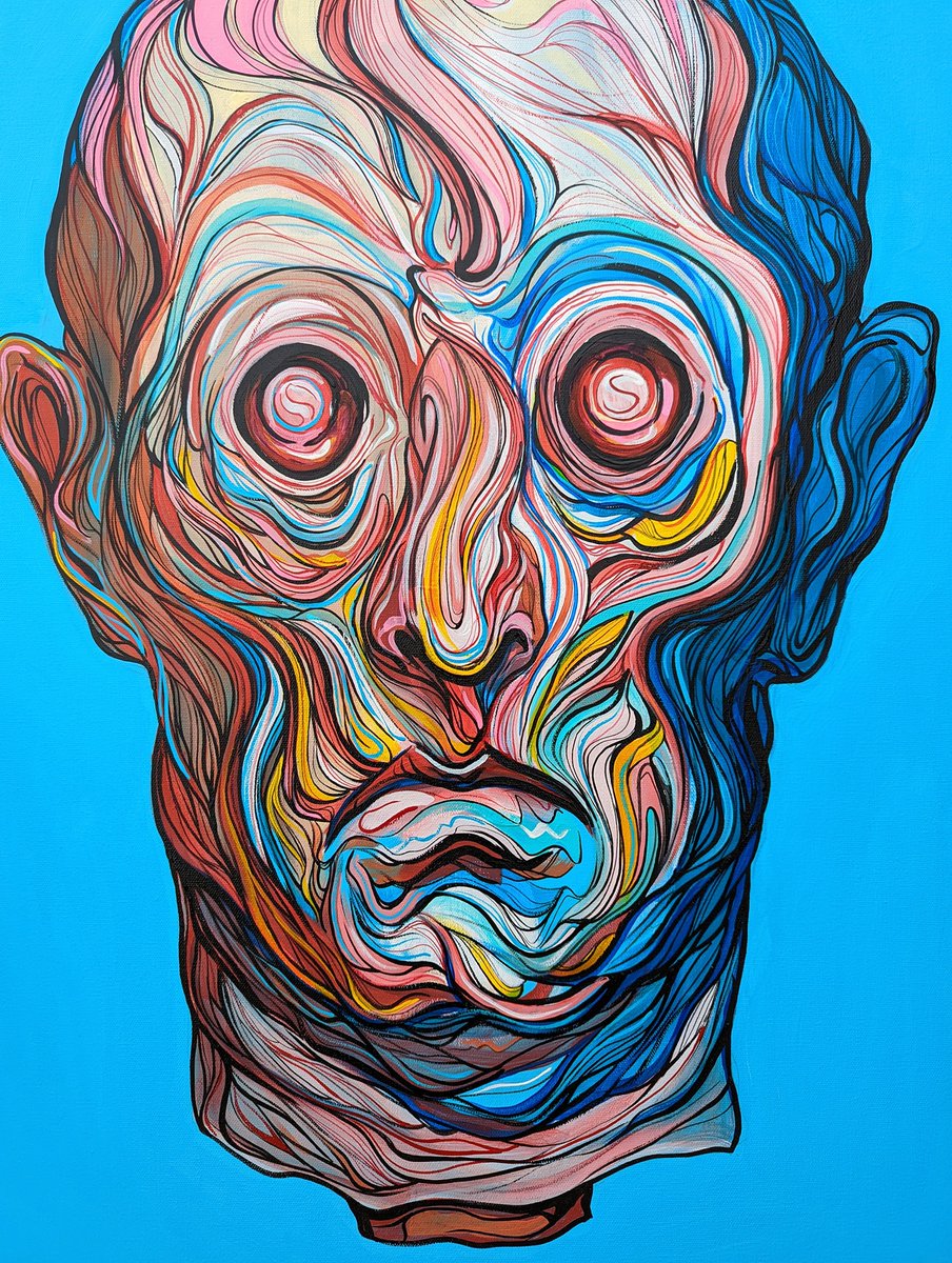 a painting I'm working on #art #nft #painting #CDC