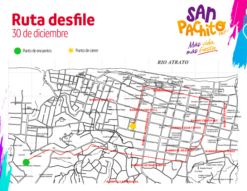 🔹SÍ HAY RECORRIDO‼‼‼💃🕺⏰
Conoce la programación y ruta del San Pachito 2021 ‼🤩 Recuerda inscribir a tu grupo para poder participar del desfile: forms.gle/uZEJKEgZ5eBKwt…
