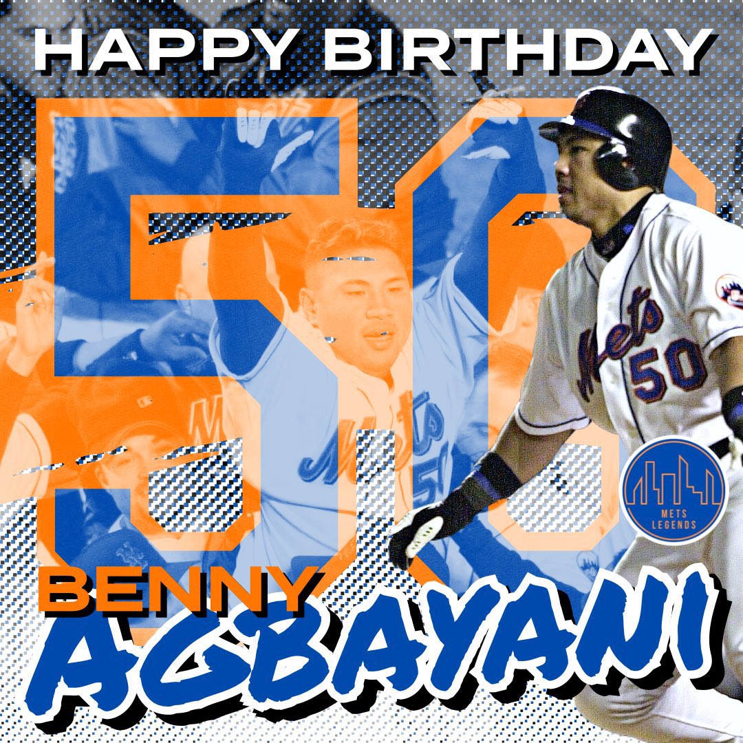 Happy 50th Birthday to the big 5-0, Benny Agbayani! 