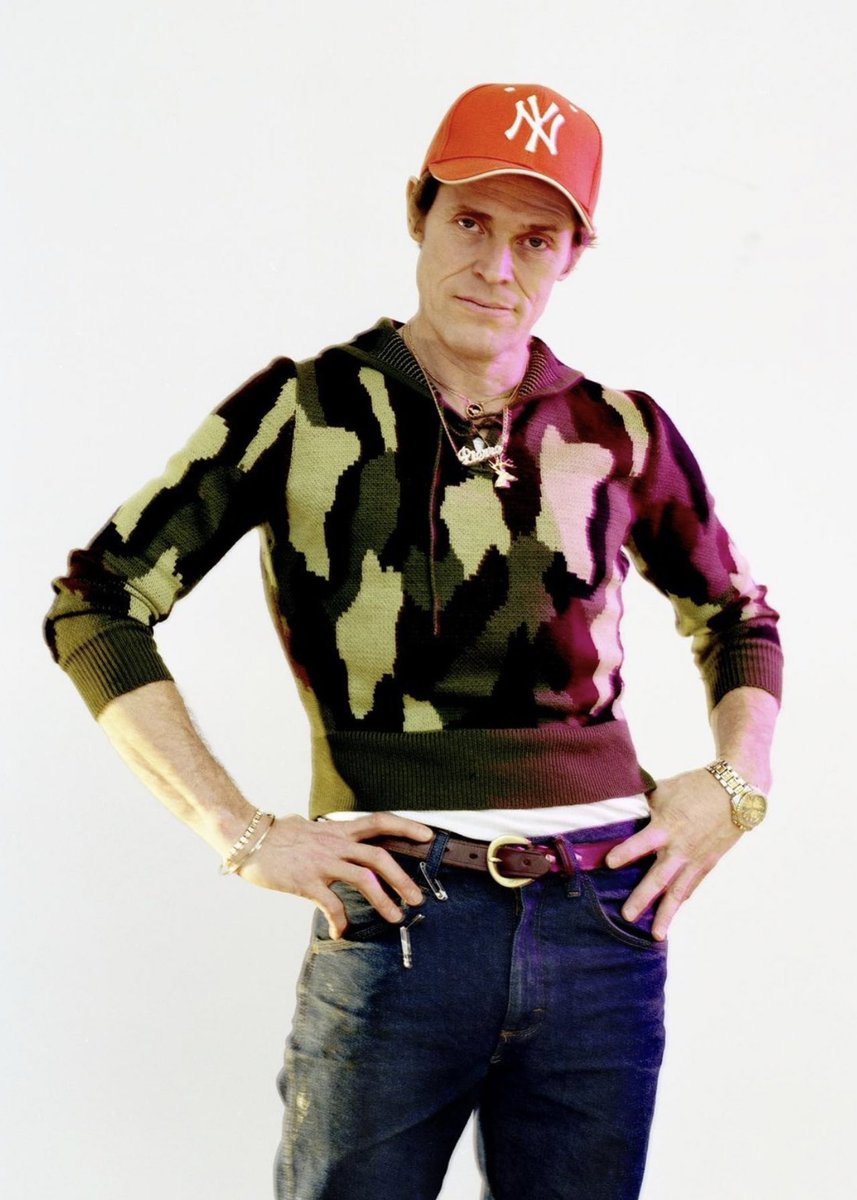StreetFashion01's tweet image. Willem Dafoe for AnotherMag  shot by Marcelo Krasilcic! (2003)