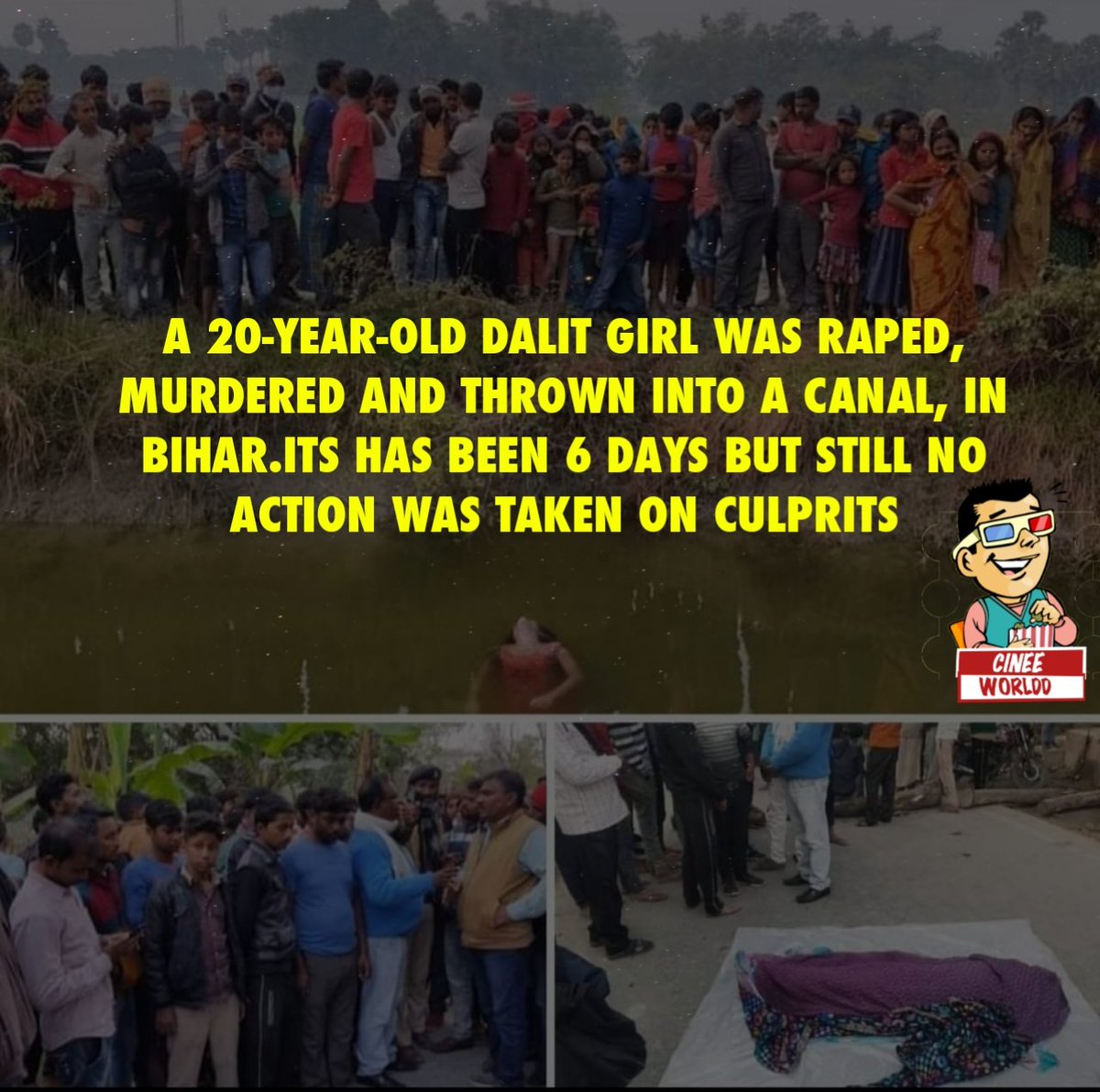 We are living in such a Bihar where the govt gives the slogan of Beti Padhao Beti Badhao but is unable to give security to the daughters, shame on such policemen of the country and on the court which doesn't give justice to the daughters.
<a href="/bihar_police/">Bihar Police</a>
#JusticeForVaishaliGirl