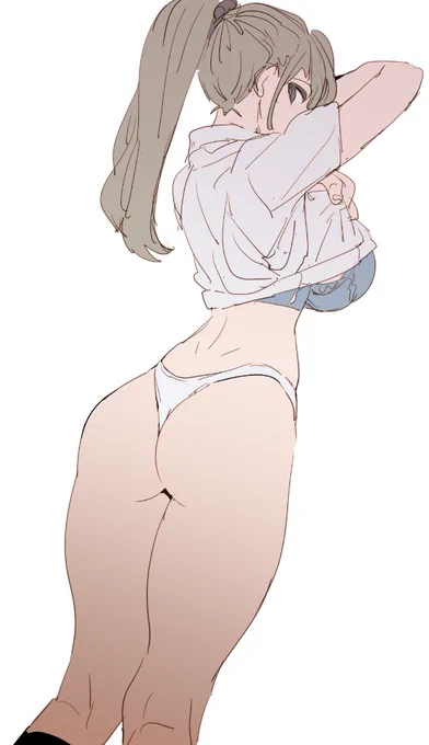 後ろ 
