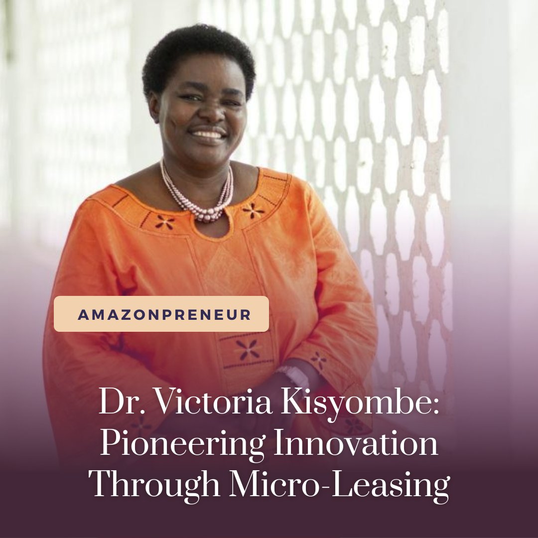 Our Amazonpreneur for this week is Victoria Kisyombe, a trailblazer in #Tanzania whose story inspires and a pointer to possibilities. 

Read more - amazonswatchmagazine.com/amazonpreneur/… 

#womenempowerment #entrepreneurship #womeninbusiness #africa