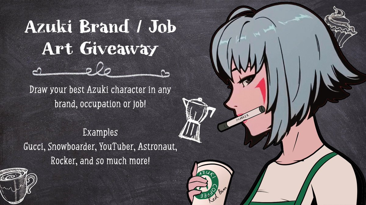 ⛩️AZUKI Mint List (WL) Giveaway!⛩️ 

Give your Azuki a stylish new look to claim the red bean. 

To enter:
1. Follow @AzukiZen &amp; <a href="/thenftwitch/">KestoKuro</a> 
2. Like, Retweet and Tag two of the vibiest friends you have
3. Draw your most creative Azuki rocking a brand, occupation or job