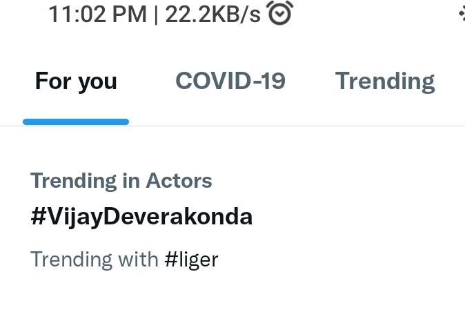 VDTrendsOffl's tweet photo. . #VijayDeverakonda Along With #Liger Tags Still Trending 🔥

@TheDeverakonda 💥
#LigerGlimpseOn31stDec 💣 https://t.co/UYqaiEWABc