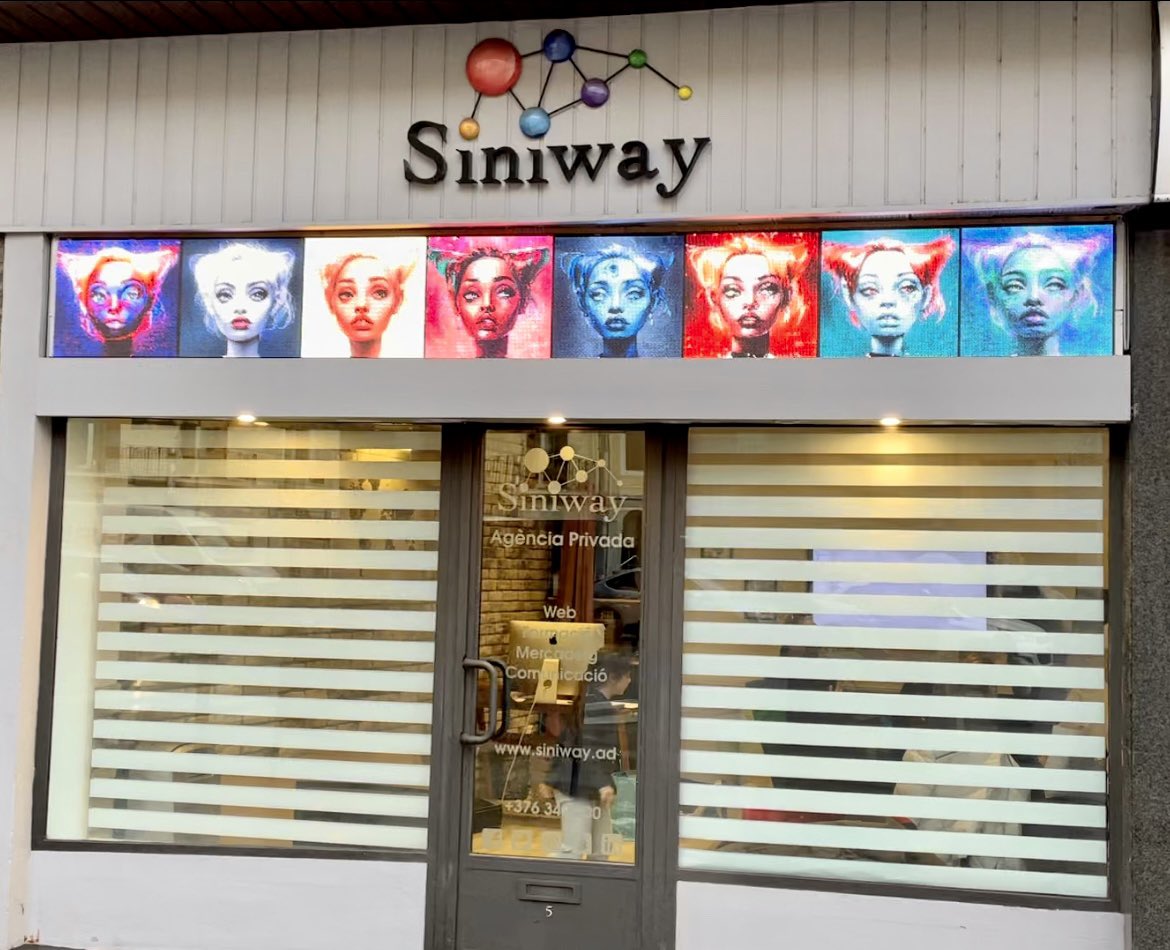 Siniway's tweet photo. Cyberchicks will be show off to Andorra π¦π© 35 Avinguda Carlemany https://t.co/9KaP9ndmor