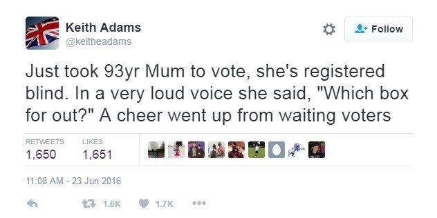 _DHOTYA's tweet photo. Who remembers the #DHOTYA2016 winner, that started it all?
“Keith’s Mum” https://t.co/GrzqHsXQpA