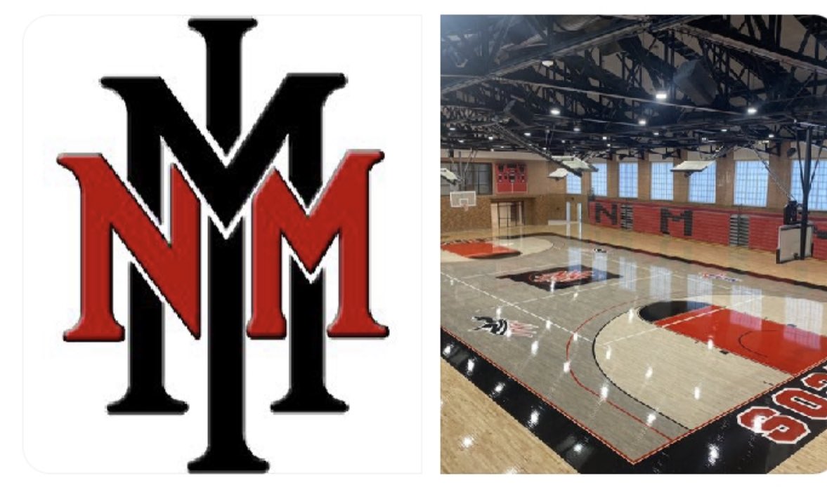 Trinceton1's tweet photo. After a great talk with @_KennedyMiller_  I am grateful to have received a full scholarship offer from New Mexico Military college !!!!       @ThaRealCoachK https://t.co/x2DPm1BKxx