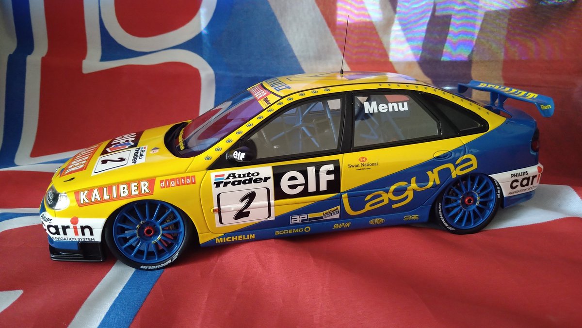AlanBradbury211's tweet photo. Williams Renault Dealer Racing Renault Laguna 1997 of Alain Menu.
BTCC 1997 Manufacturers Champions & Drivers Champion of Alain Menu 🥇🏆🏁🇨🇭
Otto models 1:18 scale.
#btcc #renault #rensultlagunabtcc #alainmenu https://t.co/LQ2jlwHfWo