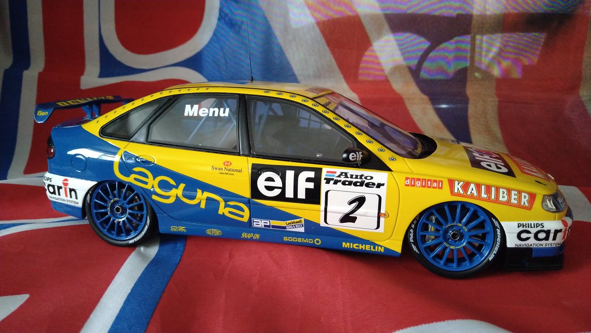 AlanBradbury211's tweet photo. Williams Renault Dealer Racing Renault Laguna 1997 of Alain Menu.
BTCC 1997 Manufacturers Champions & Drivers Champion of Alain Menu 🥇🏆🏁🇨🇭
Otto models 1:18 scale.
#btcc #renault #rensultlagunabtcc #alainmenu https://t.co/LQ2jlwHfWo