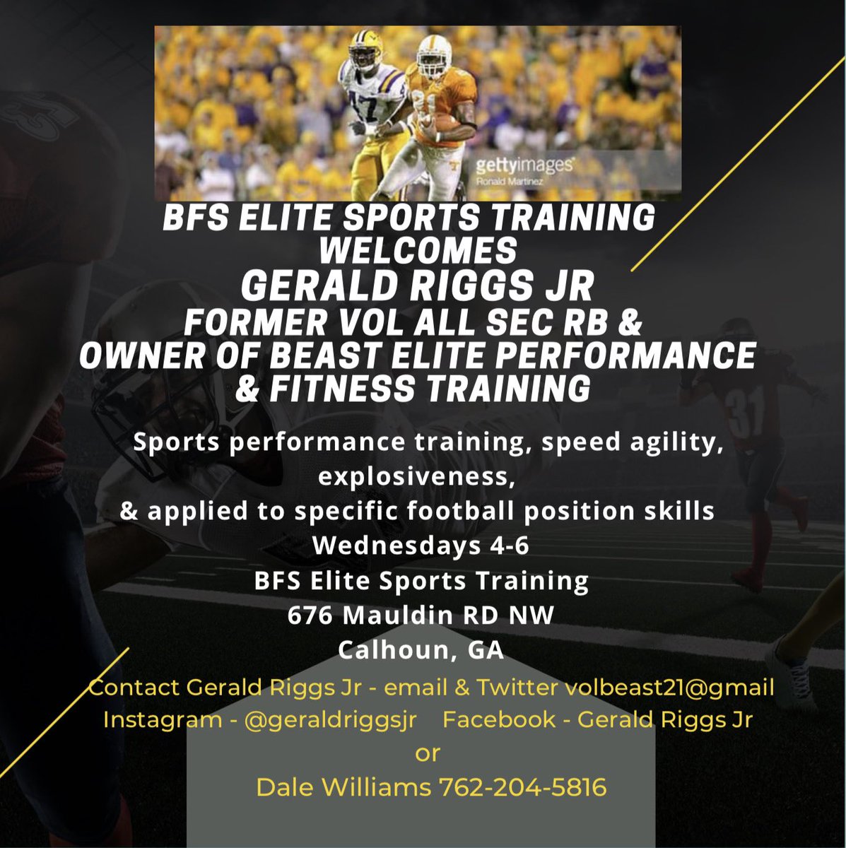 If you’re a baller 🏈  Middle / High School in the North Ga or surrounding area and want to get a head start on enhancing your game come see me !!!!’

See flyer and contact directly through listed platforms for details !!! 
<a href="/beastu21/">Beast University Sports & Fitness By Gerald Riggs</a> #speed #explosivness #positionskills #Football
