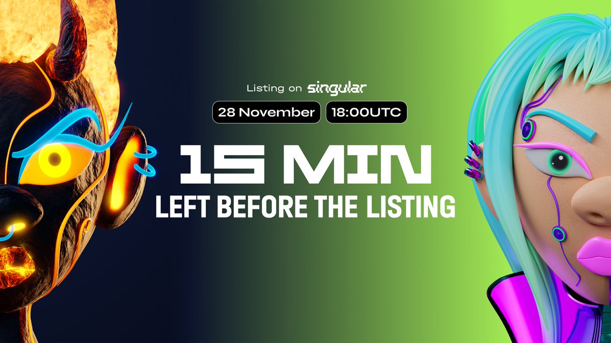 cvetommy's tweet photo. Only 15 minutes left until the final 2 artworks of the collection are on sale at Singular @rmrk.🦾🔥

The next and final artwork #33 will be drawn among #multitommy owners on December 30th at 18:00 UTC 🎁

https://t.co/5s0no3ufqY https://t.co/GiGtPLpQSL
