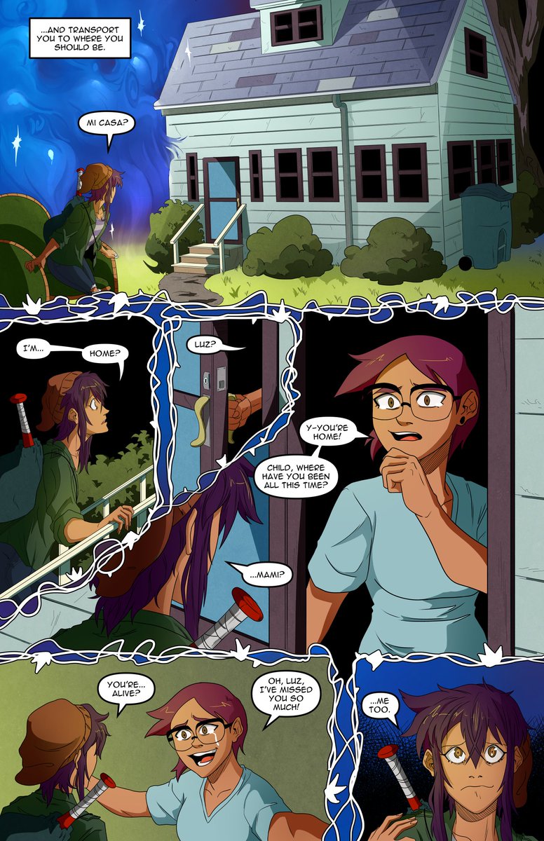 SwainArtFS's tweet photo. HomeLuz AU Arc 5 Page 2/3 #TheOwlHouse https://t.co/Zgu6UgHwxl