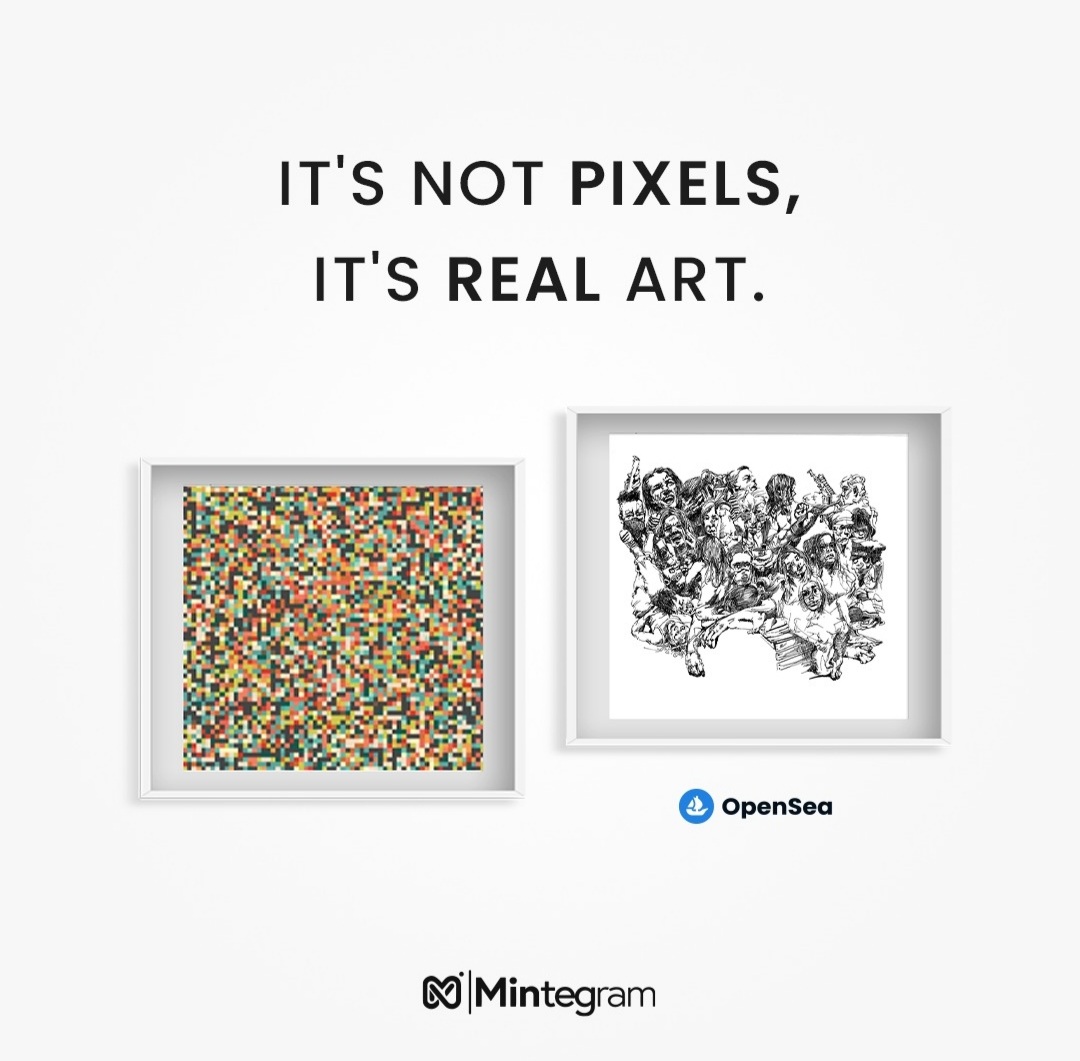 mintegram's tweet image. It's not pixels, it's real art.

opensea.io/collection/the…

#opensea #NFT #NFTcommunity #marketplace #mintegram #NFTart #NFTcollectors #NFTgallery #NFTexihibition #NFTgiveaway #NFTartist #Realart #NFTdrop #art