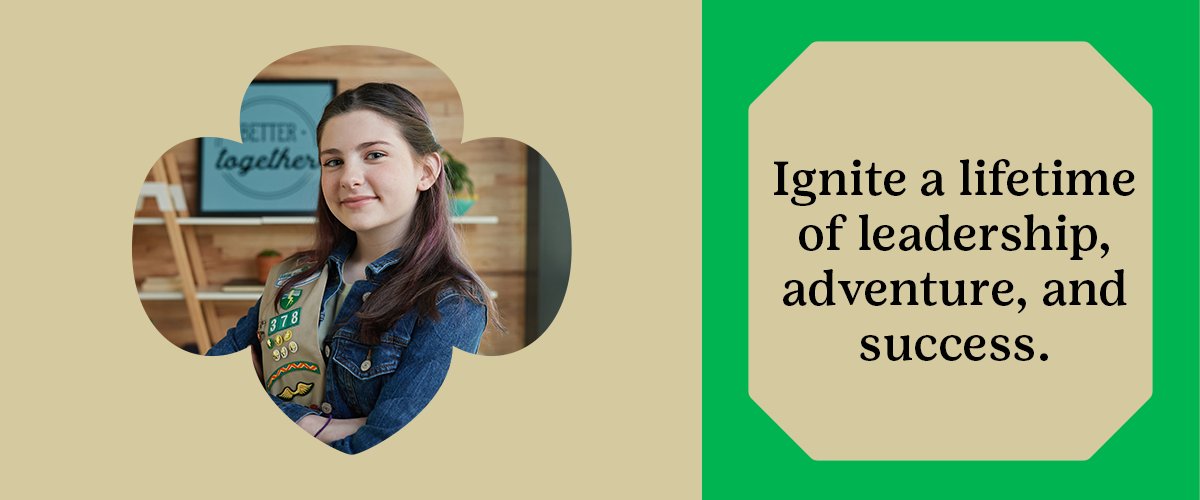 Girls today are facing an especially difficult world. Girl Scouts exists to be exactly what girls need—a supportive community that helps them face anything. Make a generous gift today to make sure Girl Scouts is available to all girls: bit.ly/3E4kqz2