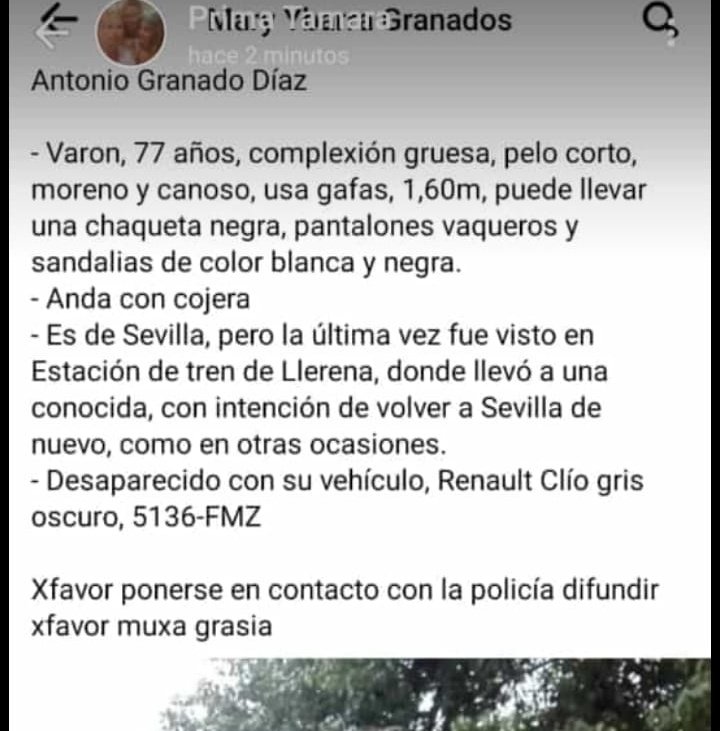 Mxttsgr's tweet photo. Es un familiar, estamos muy preocupados. Desapareció ayer por la mañana. COMPARTIR POR FAVOR https://t.co/qzzG9vog9J