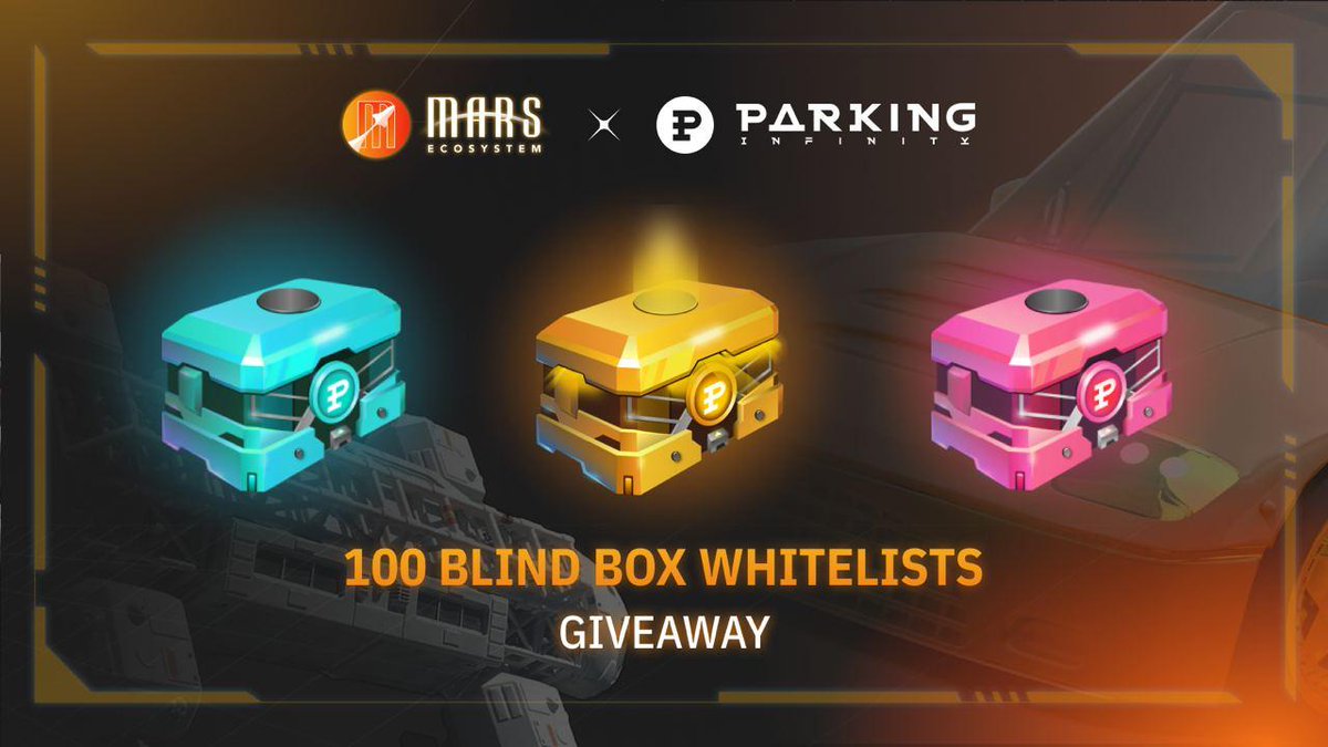 100 <a href="/InfinityParking/">Parking Infinity</a> Blind Box Whitelists #Giveaway

 ⏰IHO: 12:30-14:30 UTC, 29th
🔥$PARK IHO Price: $0.045

After IHO, users can buy PARK with XMS at MarsSwap. The initial offer price of PARK will be $0.09.
All the raised XMS in IHO will be burned.

Way to enter the whitelist👇
