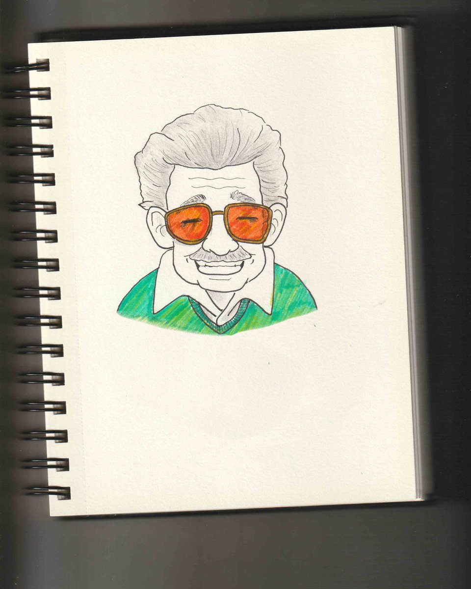 SomeoneCanDraw's tweet photo. Remembering Stan Lee on his 99th Birth Anniversary.
The man who made it possible.
Love you 3000 💙

#StanLee #STANLEE99 #sketch #stanleeforever #marvel https://t.co/1cyuERD1wL