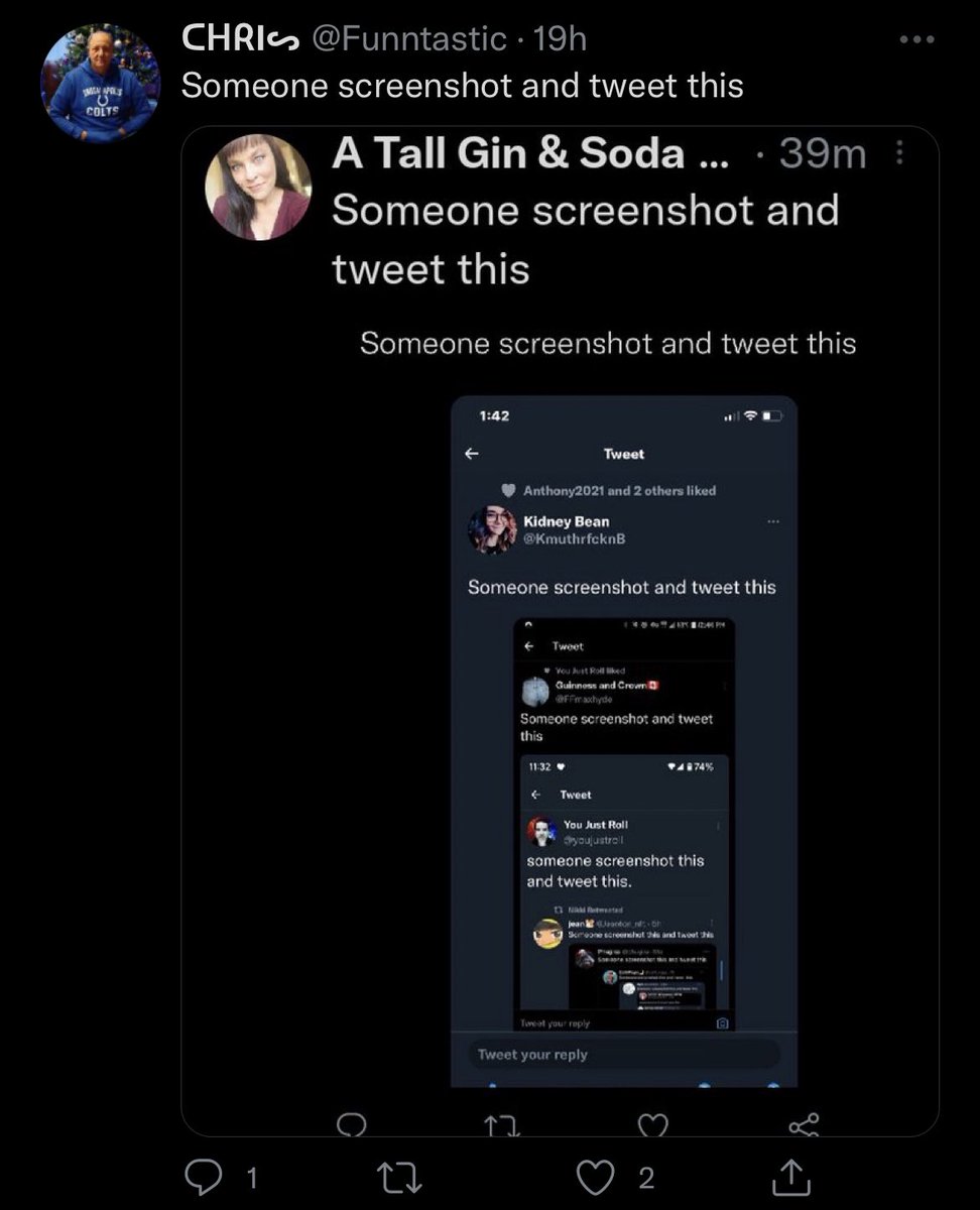 Someone screenshot and tweet this.