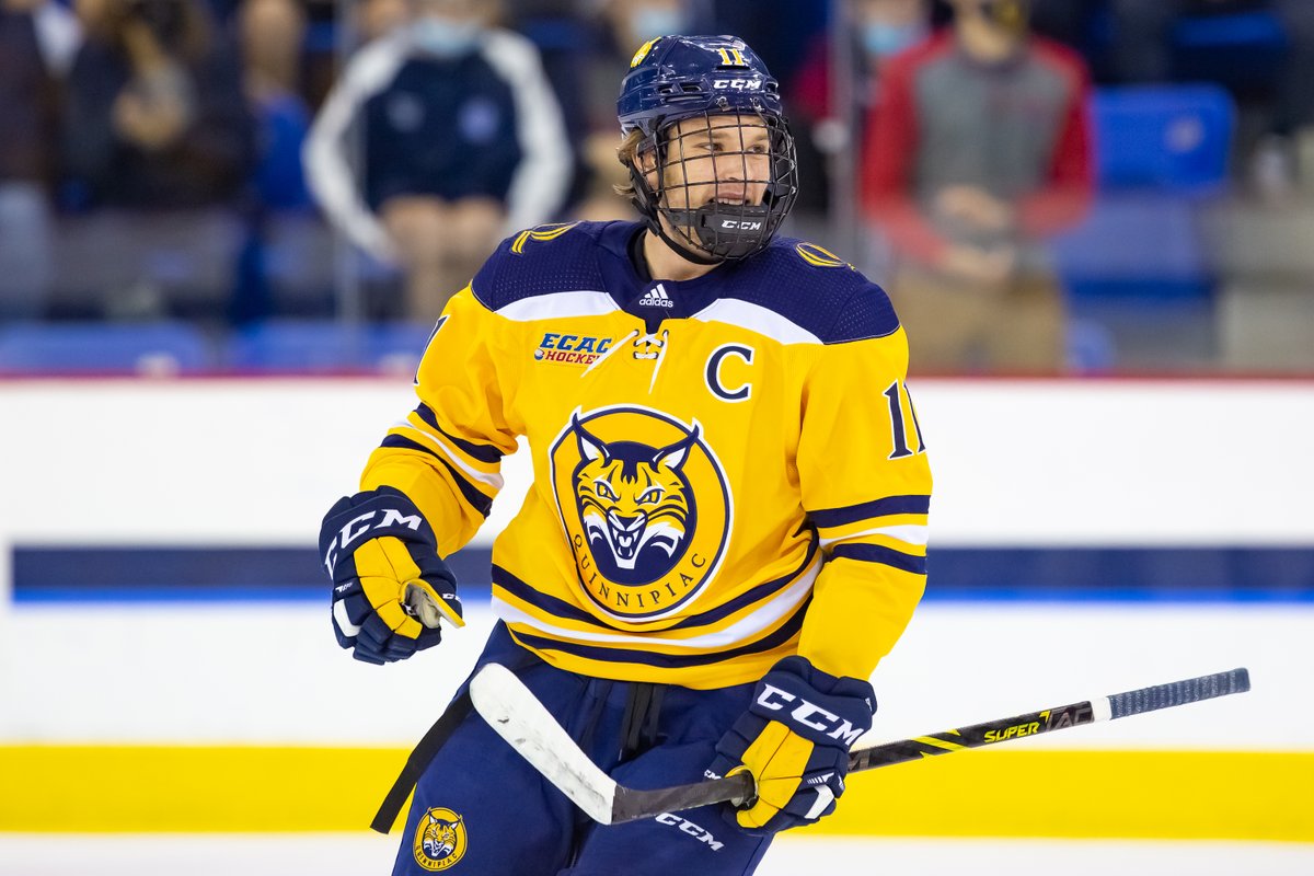 QU_MIH's tweet photo. It's been 17 days since we last hit the ice, so let us remind you where we left off...

1st in NCAA - PK % &amp; scoring defense
2nd in NCAA - Scoring margin &amp; FO win %
Perets - 1st in NCAA in shutouts &amp; GAA
Metsa - 2nd in NCAA Assists/gm

Oh yeah, and the #2 team in the nation. https://t.co/LvBzyNqBTQ