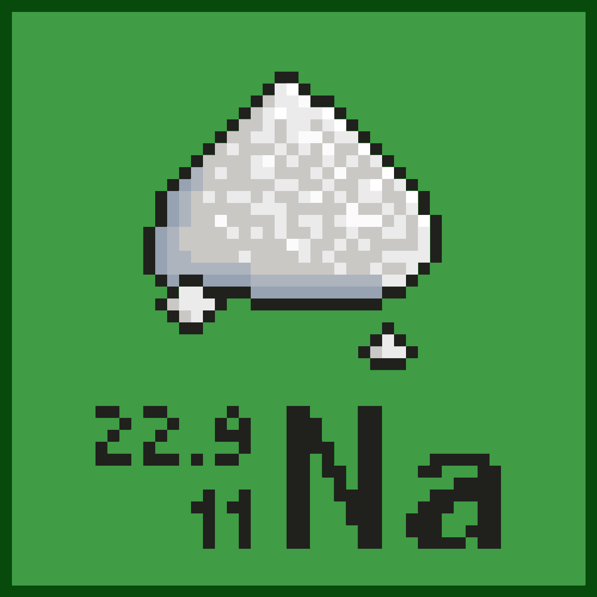 science_pixels's tweet photo. Salty.
#NFT #SciencePixels #Science #NFTCommunity #Salt https://t.co/Lqqf3FVSAX