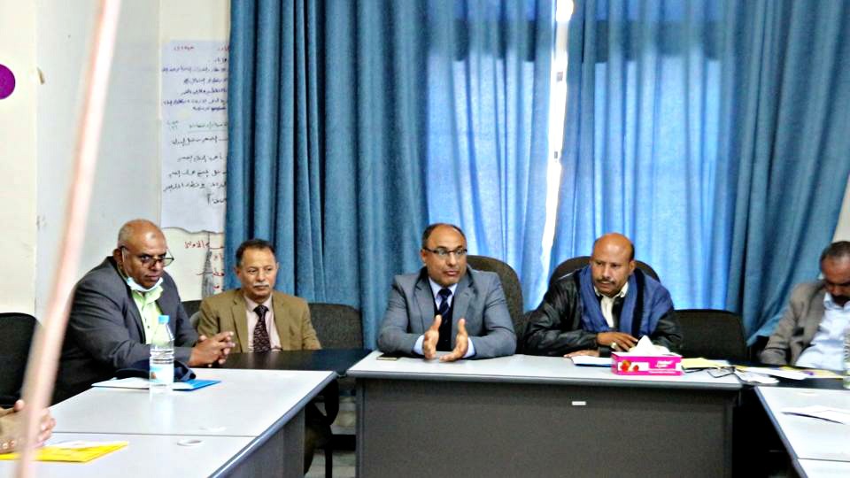 SFDYemen's tweet photo. SFD branch Dhamar inaugurates the orientation workshop for the #Food_Security_and_Sustainability_in_Fragile_Situations project engaging representatives from the local authority and respective authorities. #FSSFS has started in Wesab AlAali in #Dhamar and AlAzriq in #AlDhalie https://t.co/1RzlLOLlue