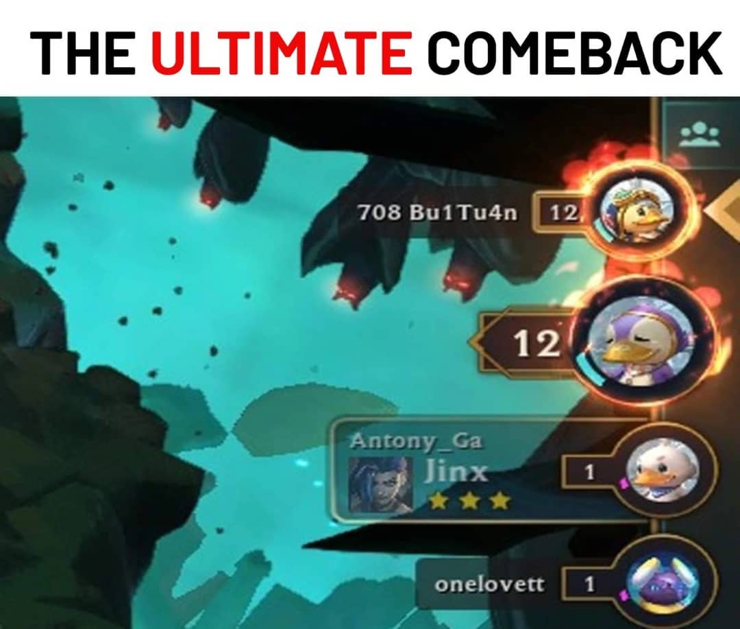 memefighttactic's tweet photo. 1HP comeback🤤
➖➖➖➖➖➖➖➖➖➖
Follow me for more content and daily TFT Updates @memefighttactics !🔥
👆🏽
➖➖➖➖➖➖➖➖➖➖
#memefighttactics #teamfighttactics #leagueoflegends #tft

📸 https://t.co/w90iPoe1xa via https://t.co/qOzRTNcdo2 https://t.co/bxYdfD1W2D
