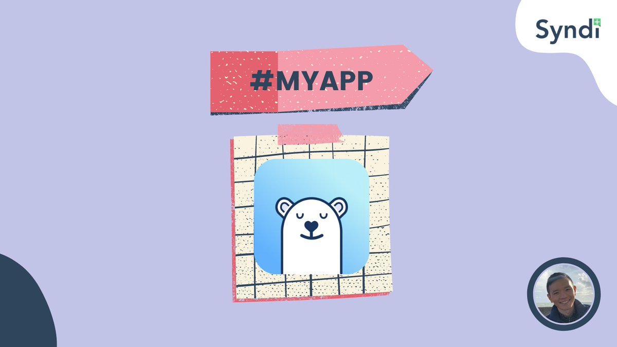 SyndiHealth's tweet photo. #MYAPP is a weekly post that features Syndi’s team members talking about their favourite mental health apps and their experiences.
This week we have Antony Long, our software engineer, sharing his experiences with @BearableApp. https://t.co/RNERSPp5Sx
