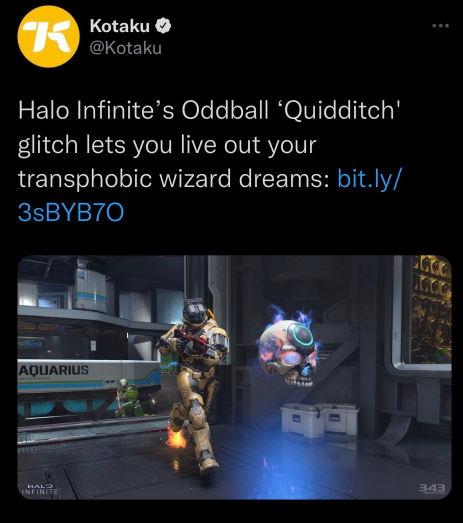 ErrozTheWhite's tweet photo. Did Halo f*cked Kotaku's wife? Whats going on with this headlines 💀 https://t.co/vTnuAH9FBm