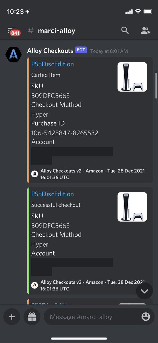 Woke up to 10 PS5 checkouts 😶‍🌫️

Bot: <a href="/AlloyBot/">Alloy Cloud Bot</a> <a href="/SnailBotIO/">SnailBot</a> 
CG: <a href="/MENACE_MOB/">MENACE</a> 
<a href="/Shard_Supply/">Shard Supply</a> FOR THE BEST EDUS FOR AMAZON PRIME
Tool: <a href="/smkrgroup/">smkrgroup</a>