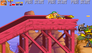 Otro de esos maravillosos #Arcade, a los que había que introducir una moneda sí o sí, cuando pasabas delante de ella! #WildWest #CowboysOfMooMesa, otra de las joyas de #Konami que se puede definir como un Sunset Riders protagonizado por vacas! 
#Retrogames #PixelArt