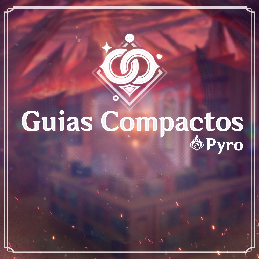 ✦ Guia Compactos - Genshin Geo / X