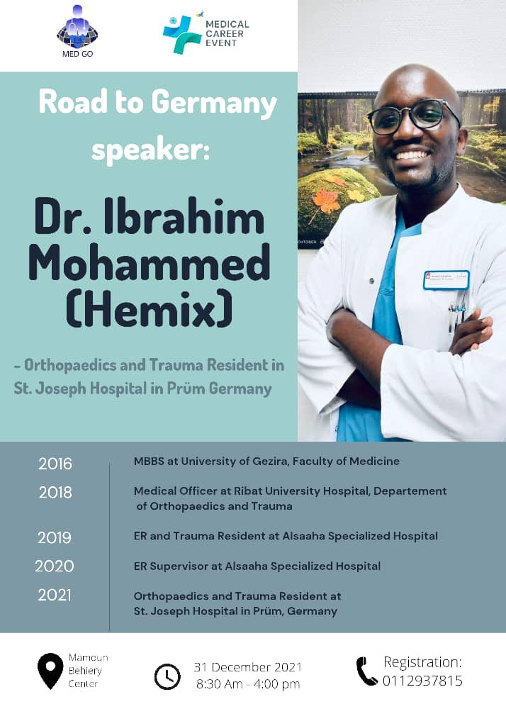 Hemixy's tweet photo. حأقدم بإذن الله Online session عن طريق ألمانيا والتخصص للأطباء يوم الجمعة الموافق ٣١ ديسمبر في تمام الساعة ١٢:٥٠ ظهراً بالتعاون مع #MedGo https://t.co/zRL4q4squL